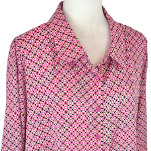Lily Morgan pink circle shirt